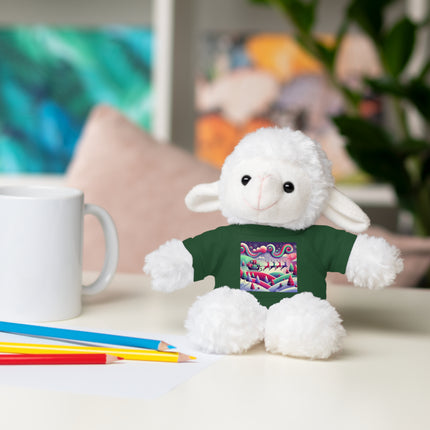 Festive Reindeer Flight Stuffed Animals with Tee