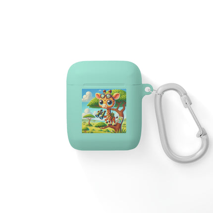 Savanna Lookout – Adventurous Giraffe Scout AirPods and AirPods Pro Case