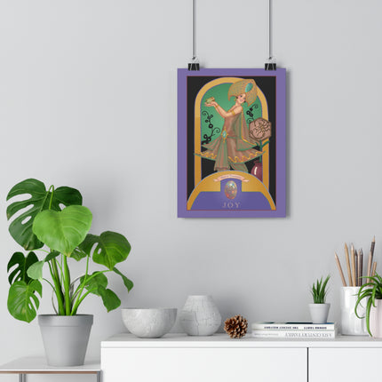 October & Opal, Tourmaline (from the Gem Series) by Sofia Chiostri Giclée Art Print