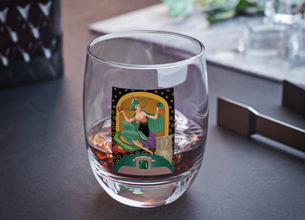 May & Emerald (from the Gem Series) by Sofia Chiostri Whiskey Glass