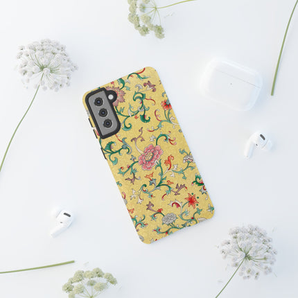 Flower Illustration by Owen Jones Phone Cases