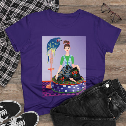 Colors of Serenity Women's Midweight Cotton Tee