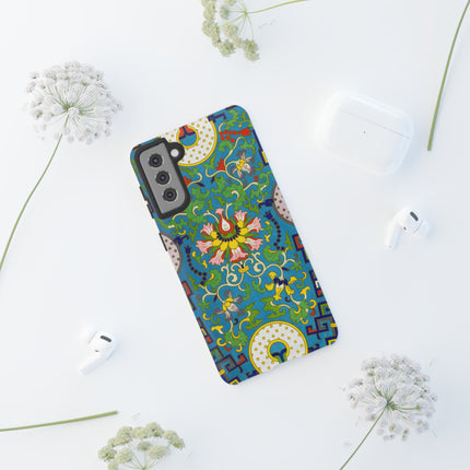 Chinese Floral Illustration by Owen Jones Phone Cases