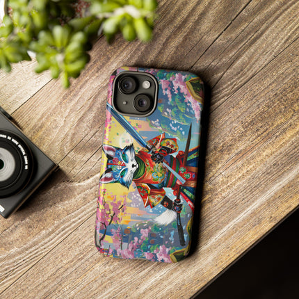 Cyberpunk Samurai Phone Cases