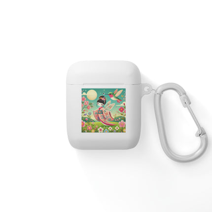 Geisha Fairy and the Hummingbird Blossom AirPods and AirPods Pro Case