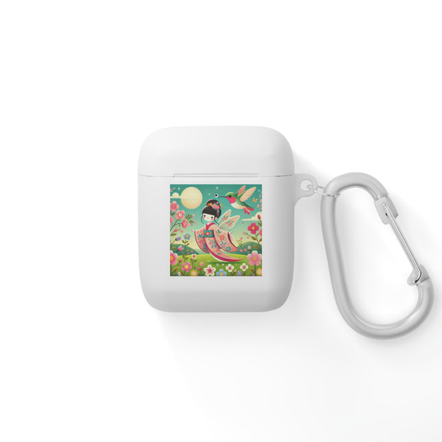Geisha Fairy and the Hummingbird Blossom AirPods and AirPods Pro Case