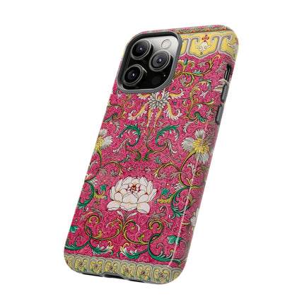 Pink Floral Pattern by Owen Jones Phone Cases