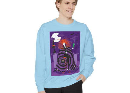 Mystic Elegance Unisex Garment-Dyed Sweatshirt