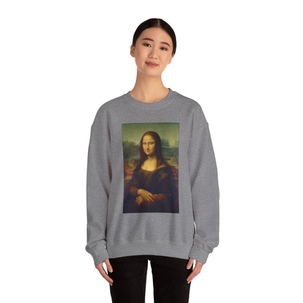 Mona Lisa by Leonardo da Vinci Unisex Heavy Blend™ Crewneck Sweatshirt