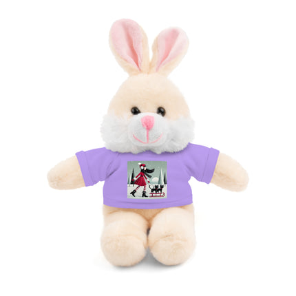 Red Sled & Curious Cats Stuffed Animals with Tee