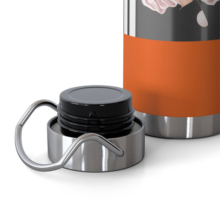 Pierrot & Fairies Dressed in Pink by Sofia Chiostri Copper Vacuum Insulated Bottle, 22oz