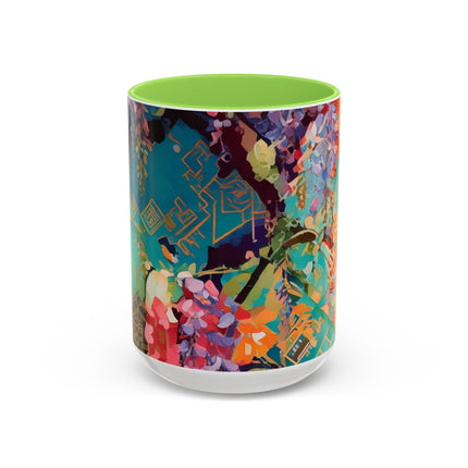 Golden Wisteria Symphony Colorful Mugs (11oz, 15oz)