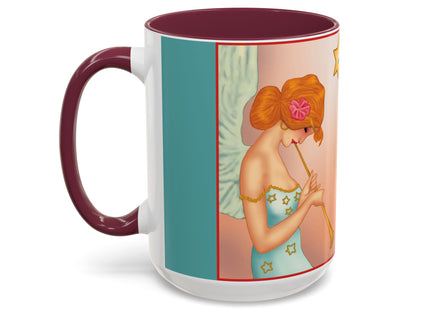 Heavenly Angel Duet Colorful Mugs (11oz, 15oz)