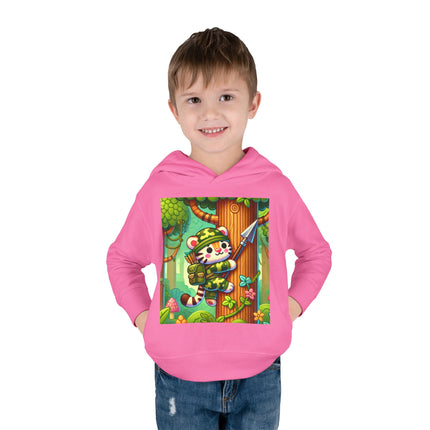 Stealthy Stripes Toddler Pullover Fleece Hoodie