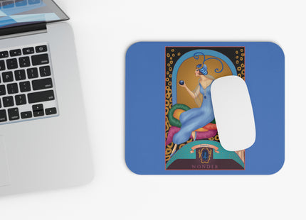 September & Sapphire (from the Gem Series) by Sofia Chiostri Mouse Pad, Rectangle