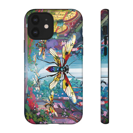 Neon Swarm Phone Cases