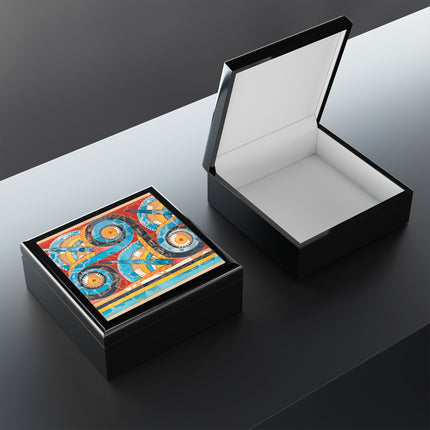 Reproduction of S-Spiral Frieze by Emile Gilliéron Jewelry Box