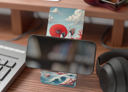 Ladies by the Quiet Sea Mobile Display Stand for Smartphones