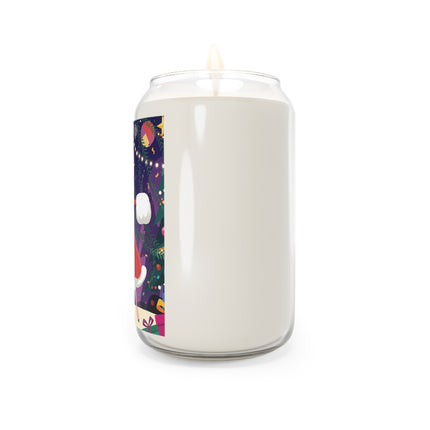 🎄❄️ The Christmas Snowball Dance Scented Soy Candle – Whimsical Holiday Fashion Fantasy