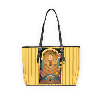 June & Pearl, Alexandrite (from the Gem Series) by Sofia Chiostri PU Leather Shoulder Bag