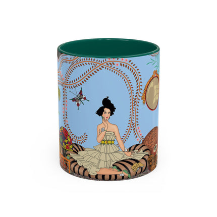 Minuit … ou l’appartement à la mode by George Barbier Colorful Mugs (11oz, 15oz)