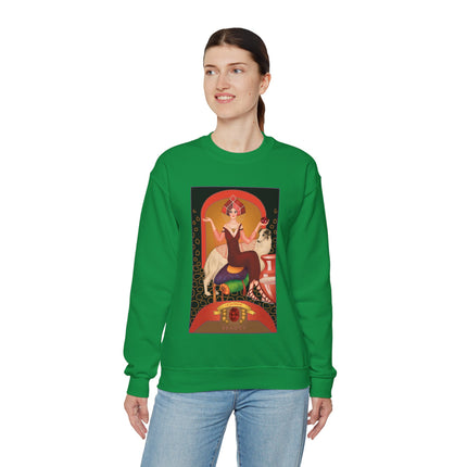 January & Garnet (from the Gem Series) by Sofia Chiostri Heavy Blend™ Crewneck Sweatshirt