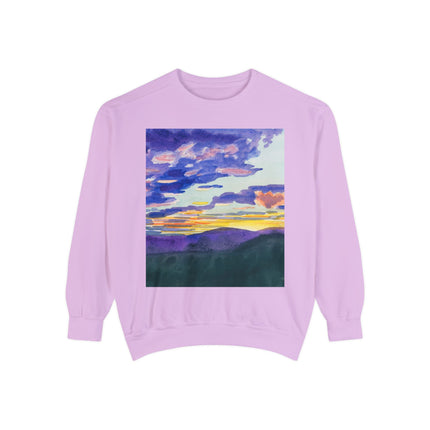 Naturstudie XII by Karl Wiener Garment-Dyed Sweatshirt