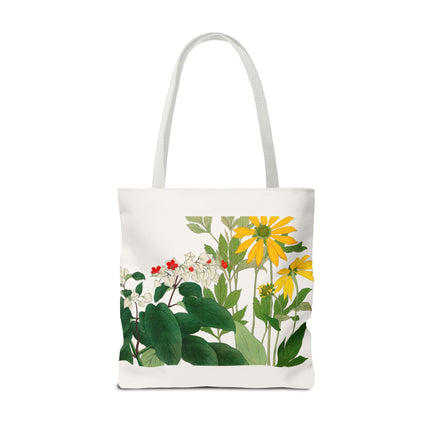 Clerodendrum & Rudbeckia by Tanigami Kônan Tote Bag (AOP)