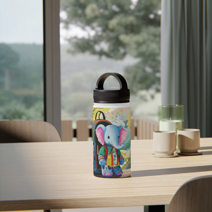 Baby Elephant Stainless Steel Water Bottle