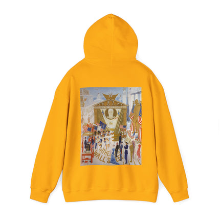 The Cathedrals of Wall Street by Florine Stettheimer Heavy Blend™ Hooded Sweatshirt