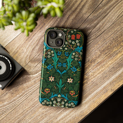 Tulip by William Morris Phone Cases