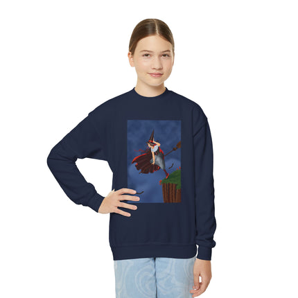 The Enchanted Witch Youth Crewneck Sweatshirt