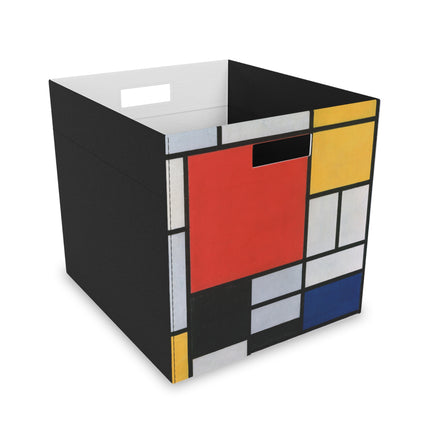 Composition with Red, Yellow, Blue, and Black by Piet Mondrian Felt Storage Box