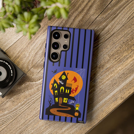 Halloween Night at the Haunted House Phone Cases