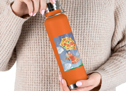 Flight of Blossoms Copper Vacuum Insulated Bottle, 22oz