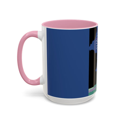 Butterfly Enchantress Colorful Mugs – Ethereal Art Deco Magic & Transformation