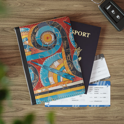 Reproduction of S-Spiral Frieze by Emile Gilliéron Passport Cover