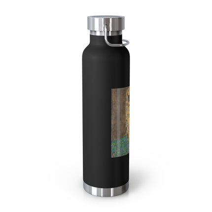 The Kiss by Gustav Klimt Copper Vacuum Insulated Bottle, 22oz