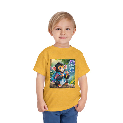 Bubble Magic in the Jungle Toddler Short Sleeve Tee