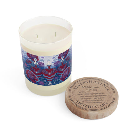 🎭🌺 The Enchanted Garden Masquerade Trio Scented Candle – Art Deco Floral Elegance
