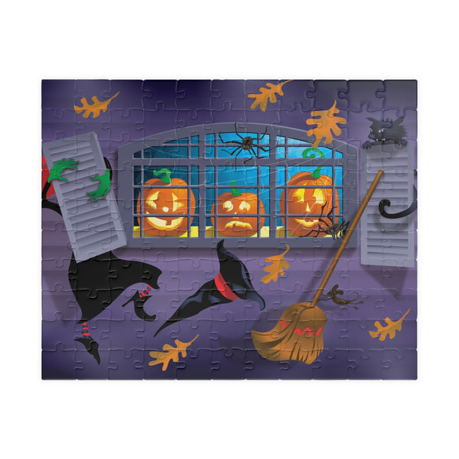Whimsical Halloween Mischief Puzzle (110, 252, 520, 1014-piece)