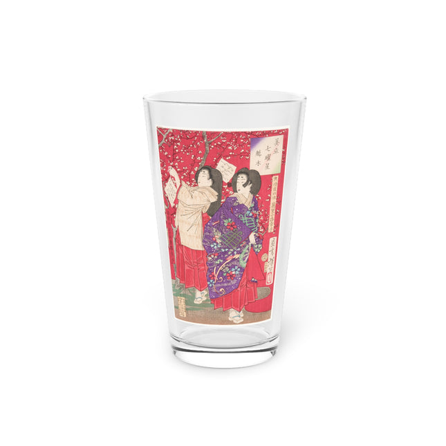Wood for the Plum Tree by Tsukioka Yoshitoshi Glass, 16oz