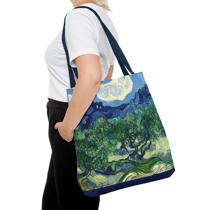 Olive Trees by Vincent Van Gogh Tote Bag (AOP)