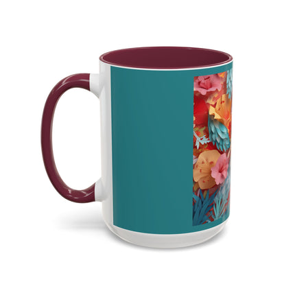 Hibiscus Fairy Colorful Mugs (11oz, 15oz)
