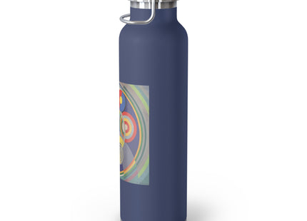 Rythme No. 1 by Robert Delaunay Copper Vacuum Insulated Bottle, 22oz