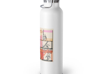 Maquettes de Théatre 4 by Alexandra Exter Copper Vacuum Insulated Bottle, 22oz