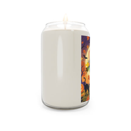 🌕🍂 Autumn Song Beneath The Harvest Moon Scented Soy Candle – Whimsical Halloween Charm
