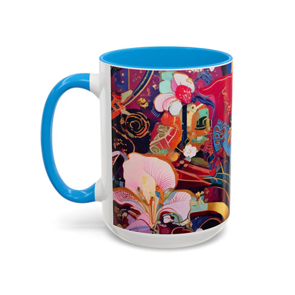 Ethereal Irises Colorful Mugs (11oz, 15oz)
