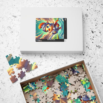 Valiant Duck Puzzle (110, 252, 520-piece)