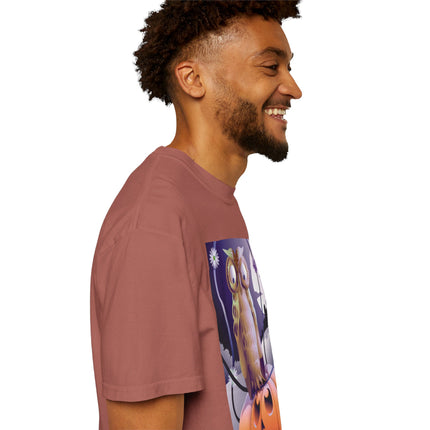 The Startled Pumpkin Unisex Garment-Dyed T-shirt
